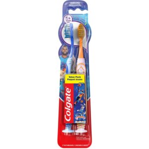 Colgate Kids Space Jam Manual Toothbrush 2 Pack