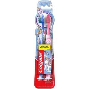Colgate Kids Unicorn Toothbrush, Extra Soft for Children 5+ Years Old