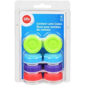 Life Brand Contact Lens Cases (4-Pack)