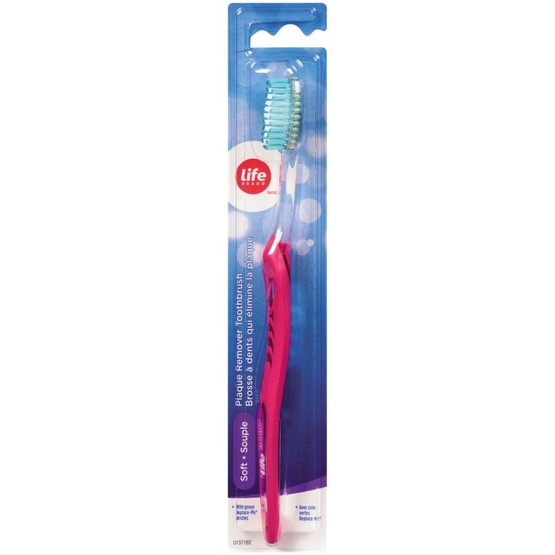 Life Brand Plaque Remover Toothbrush Soft
