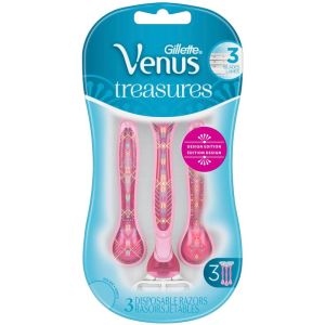 Venus Gillette Treasures Women's Disposable Razors - 3 Pack