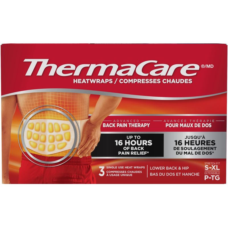 ThermaCare Heatwrap Advanced Back Pain Therapy