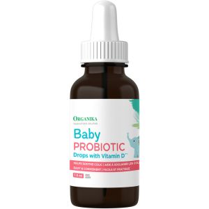 Organika Baby Probiotic Drops with Vitamin D