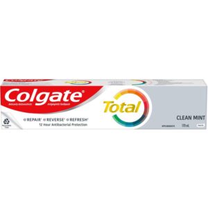 Colgate Total Toothpaste, Clean Mint, 170 mL