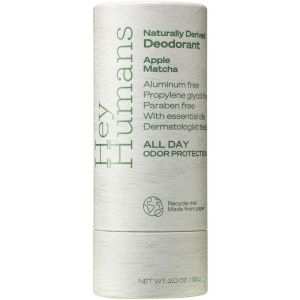 Hey Humans Aluminum-Free, Naturally Derived Deodorant – Apple Matcha 2 oz