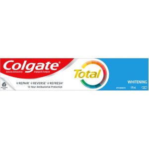 Colgate Total Whitening Toothpaste, Gel 170 ML