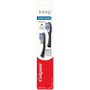 Colgate Keep Manual Toothbrush Deep Clean Refill 2pk