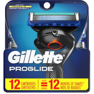 Gillette ProGlide Men's Razor Blades, 12 Refills