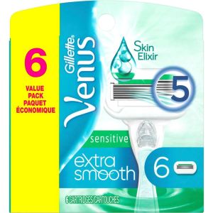 Gillette Venus Extra Smooth Sensitive Women's Razor Blade Refills
