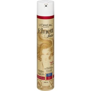 L'Oreal Paris Elnett Satin Strong Hold Hairspray for Color-Treated Hair 400mL