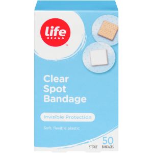 Life Brand LB Clear Spot Bandages