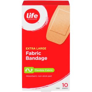 Life Brand LB Flexible Fabric Bandages XL