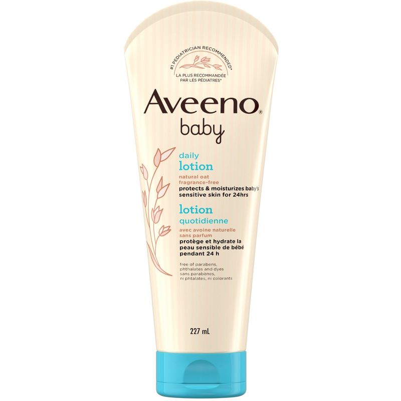 Aveeno Baby Daily Lotion, 227ml - Nourishing Moisturizing Cream