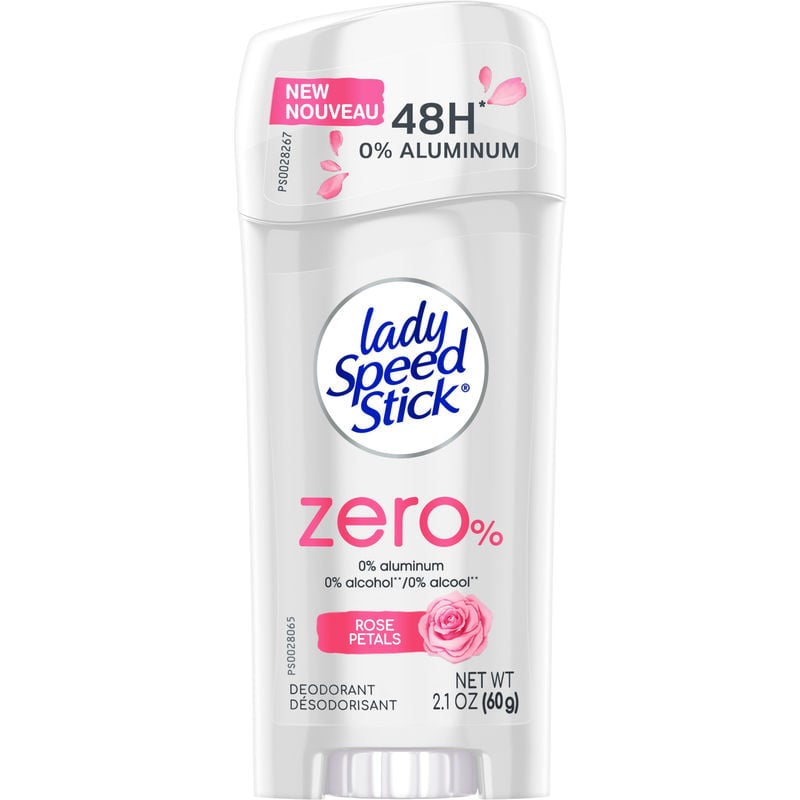Lady Speed Stick Zero Rose Petal Antiperspirant/Deodorant