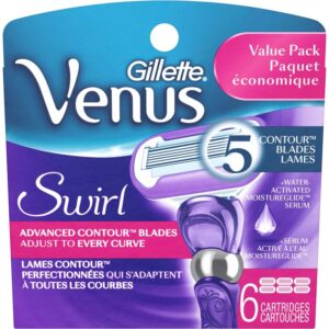 Gillette Venus Swirl Women's Razor Blade Refills - 6 Count