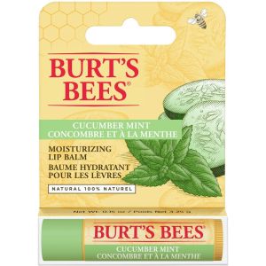 Burt's Bees 100% Natural Origin Moisturizing Lip Balm, Cucumber Mint