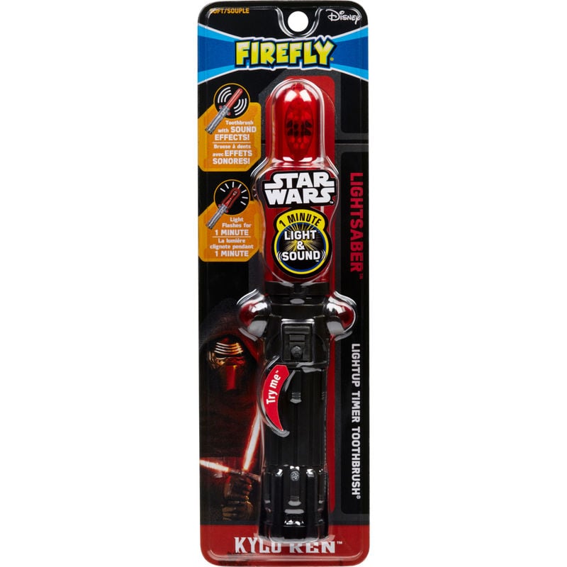 Firefly Light and Sound Star Wars Kylo-Rey Lightsaber Toothbrush