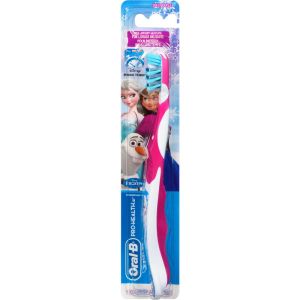 Oral-B CrossAction Kids Toothbrush, Soft Bristles, Ages 6+, 1 Count