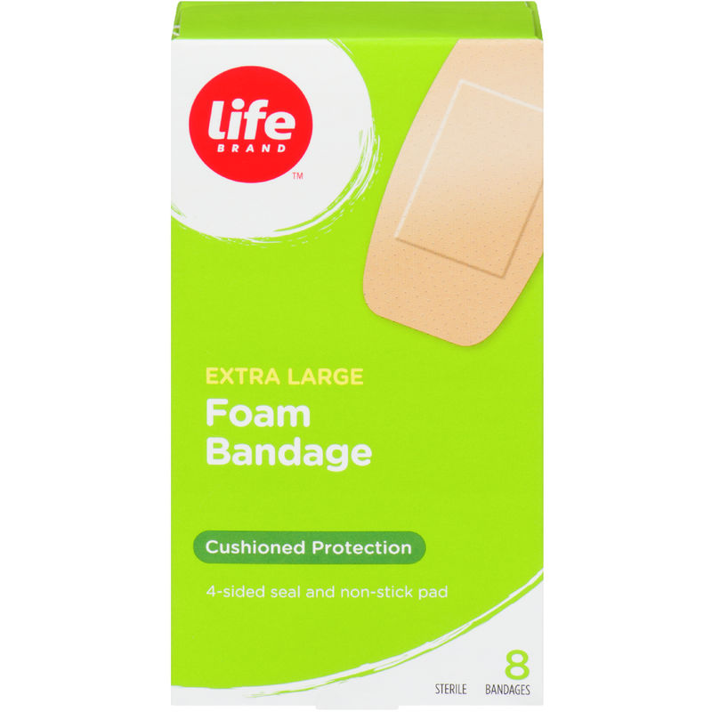 Life Brand LB Foam Wtrpr Bandages XL