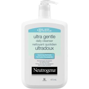 Neutrogena Ultra Gentle Daily Foaming Face Cleanser, 473 Ml