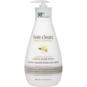Live Clean Vanilla Oatmeal Soothing Liquid Hand Soap 500 mL