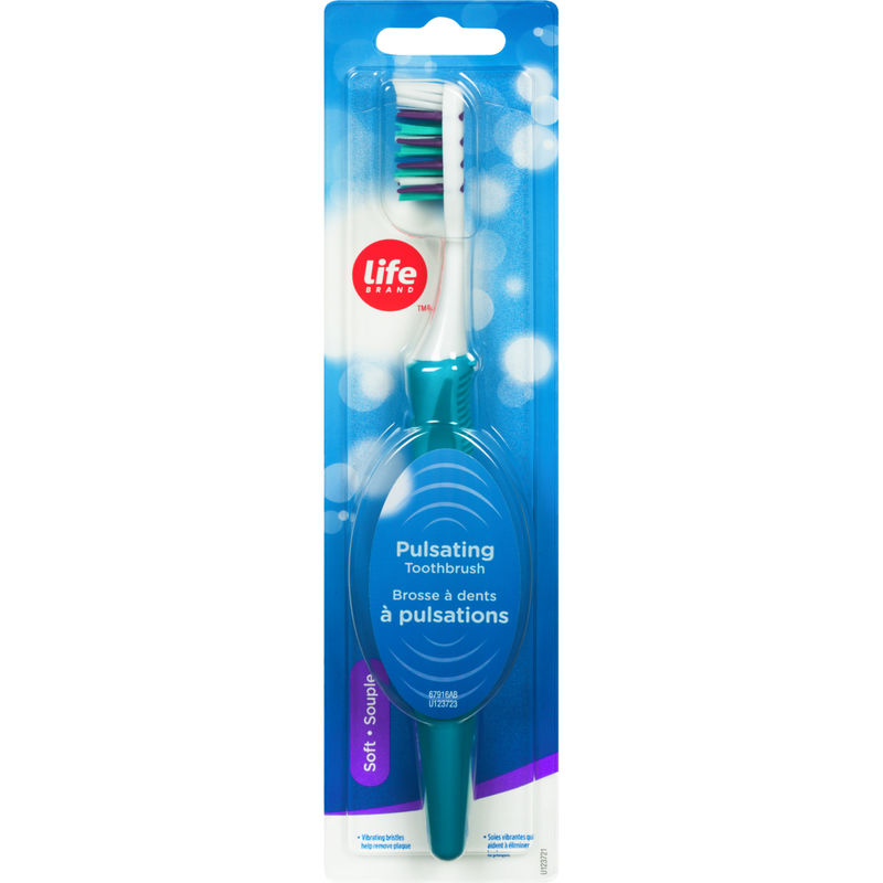 Life Brand LB Pulsating Toothbrush Soft 1 EA