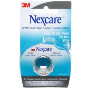 Nexcare Gentle Paper Tape Dispenser - Flexible Clear Tape