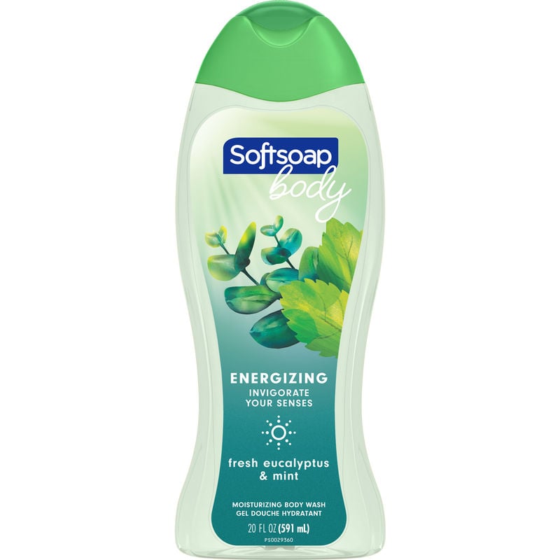 Softsoap Eucalyptus & Mint Body Wash, Moisturizing Body Wash, 591ml