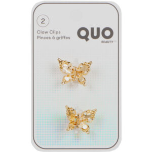 Quo Beauty Butterfly Jaw Clip 2 Pack