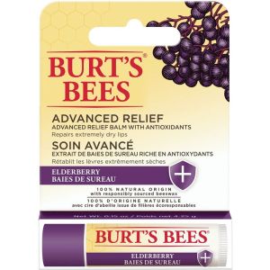Burt's Bees 100% Natural Origin Elderberry Advanced Relief Lip Balm