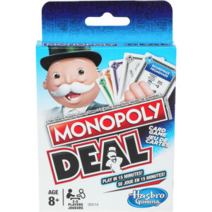 Monopoly Deal Card Game - Fast-Paced Family Fun