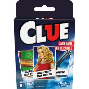 Clue Card Game for Kids - Classic Mystery Board Game with a Twist