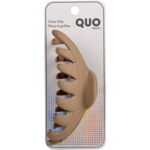 Quo Beauty Large Tan Claw Clip