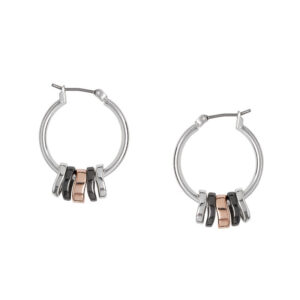 Joe Fresh Beaded Hoop Earring