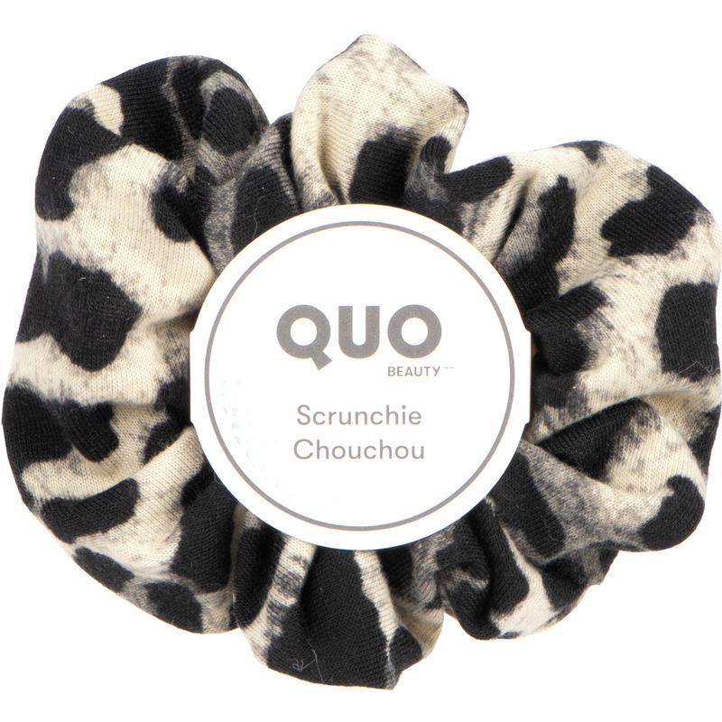 Quo Beauty Leopard Print Scrunchie
