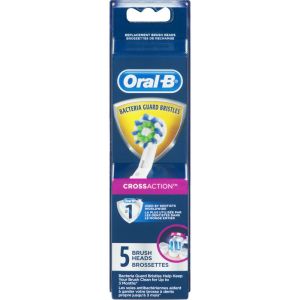 Oral-B CrossAction Electric Toothbrush Replacement Brush Heads, 5 Count