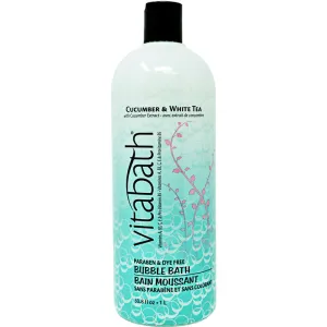 Vitabath Cucumber & White Tea Bubble Bath 1L