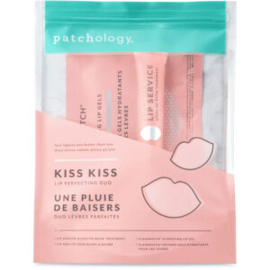 Patchology Kiss Kiss Kit - Lip Gloss-to-Balm Treatment and Hydrating Lip Mask Set