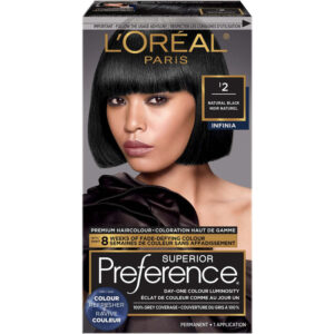 L'Oreal Paris Superior Preference Infinia Color: 2 Natural Black