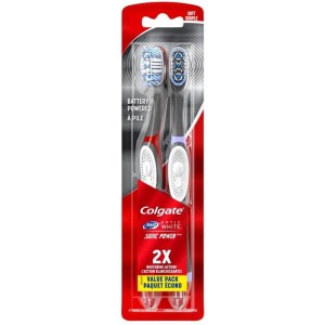 Colgate 360 Sonic Power Optic White Toothbrush Twin Pack