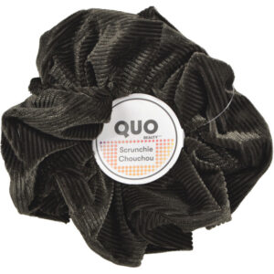 Quo Beauty Dark Green Corduroy Oversized Scrunchie