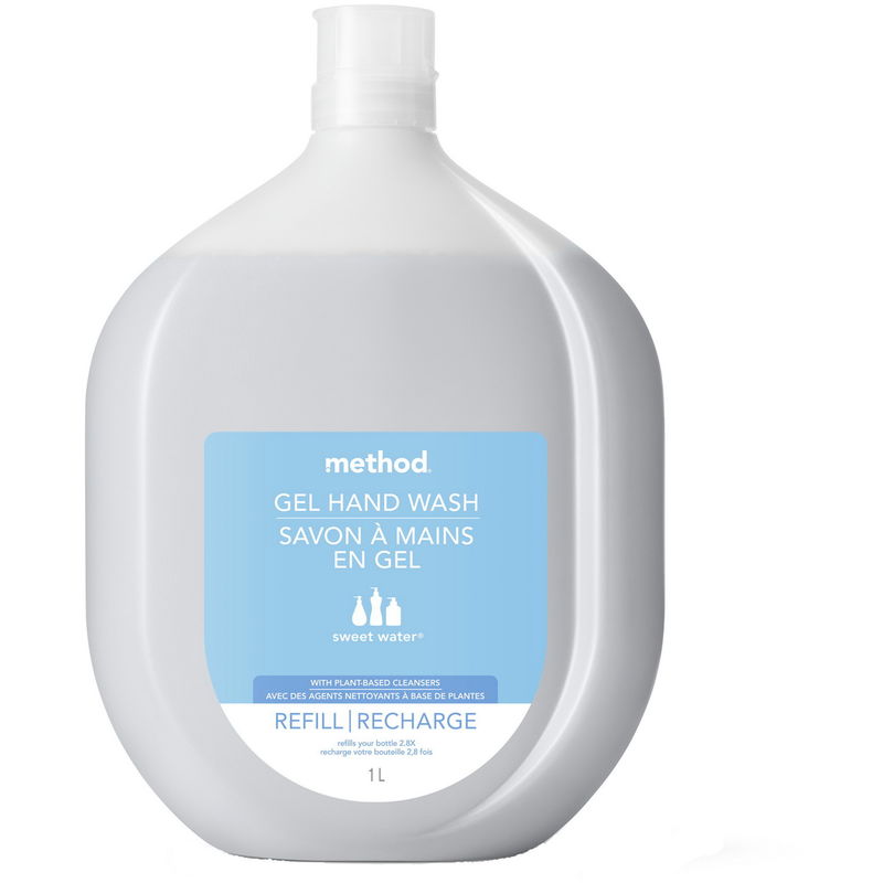 Method Gel Hand Soap Refill, Sweet Water 1 L