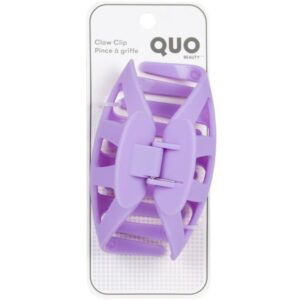 Quo Beauty Extra Large Lavender Claw Clip - Fully Recyclable Packaging