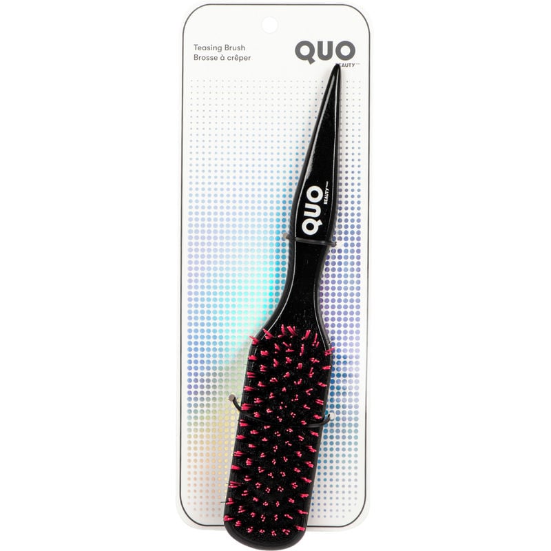 Quo Beauty Wide Teasing Porc Brush - Back-Combing and Volume Creation