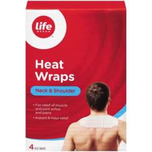 Life Brand LB Heat Wraps Neck Shoulder