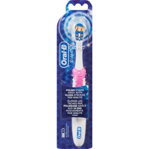 Oral-B 3D White Battery Powered Toothbrush