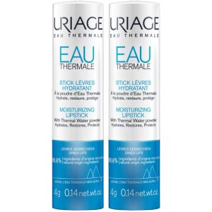 Uriage Thermal Water Moisturizing Lipstick Duo Set