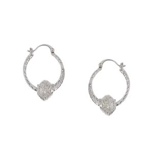 Joe Fresh Hoop with Ball Earring