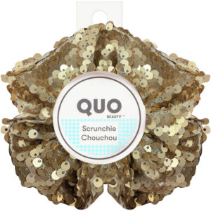 Quo Beauty Sequin Scrunchie - Recyclable Hair Accessory for Effortless Style