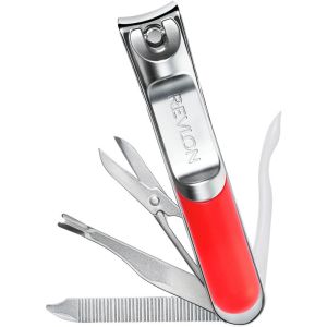 Revlon 6-in-1 Nail Tool, All-in-One Travel Tool 1 ea